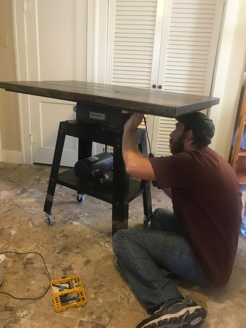 plainer table with joseph