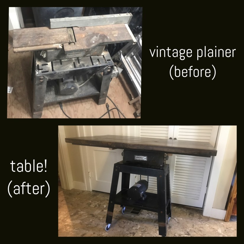 table before after