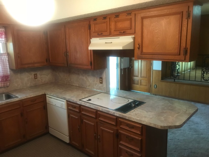 kitchen to front door