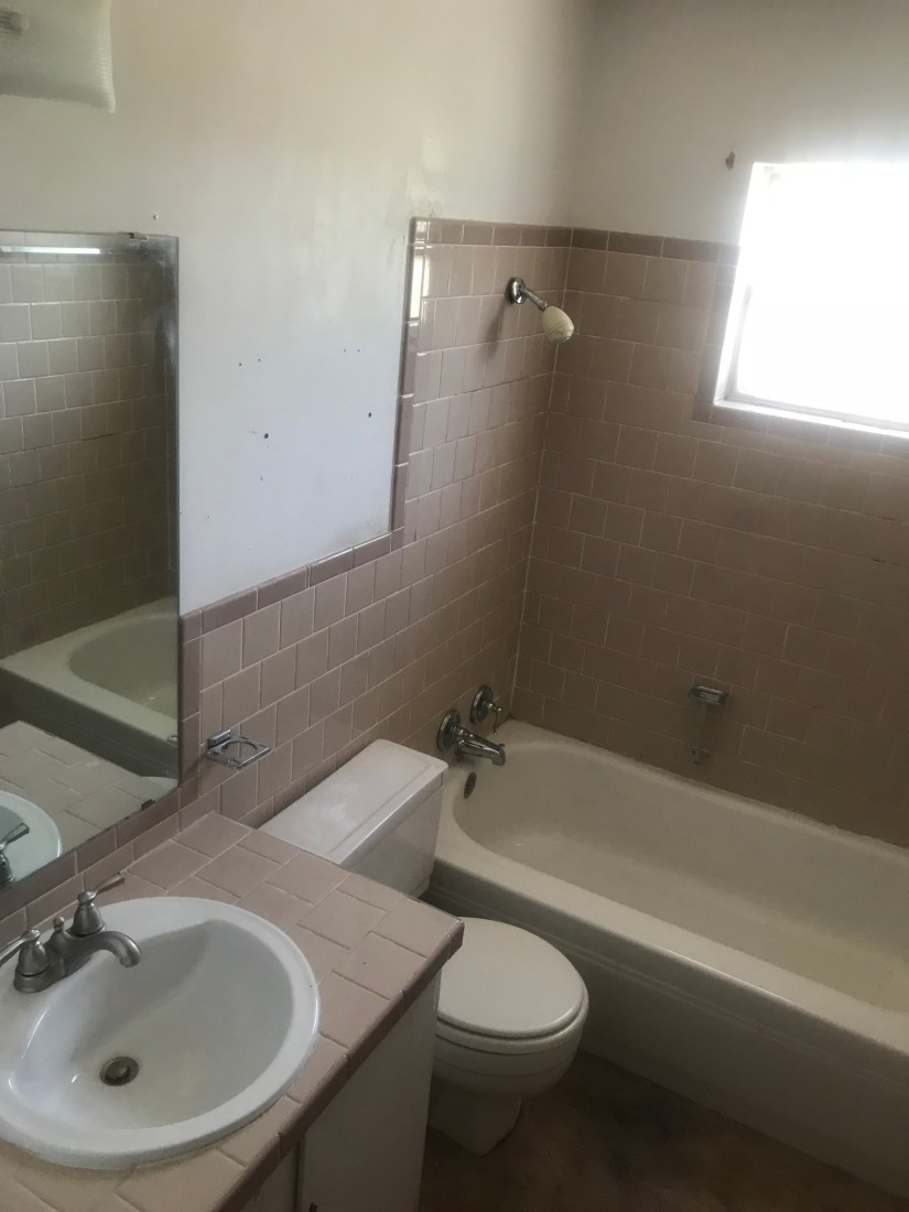 upstairs bathroom before angle