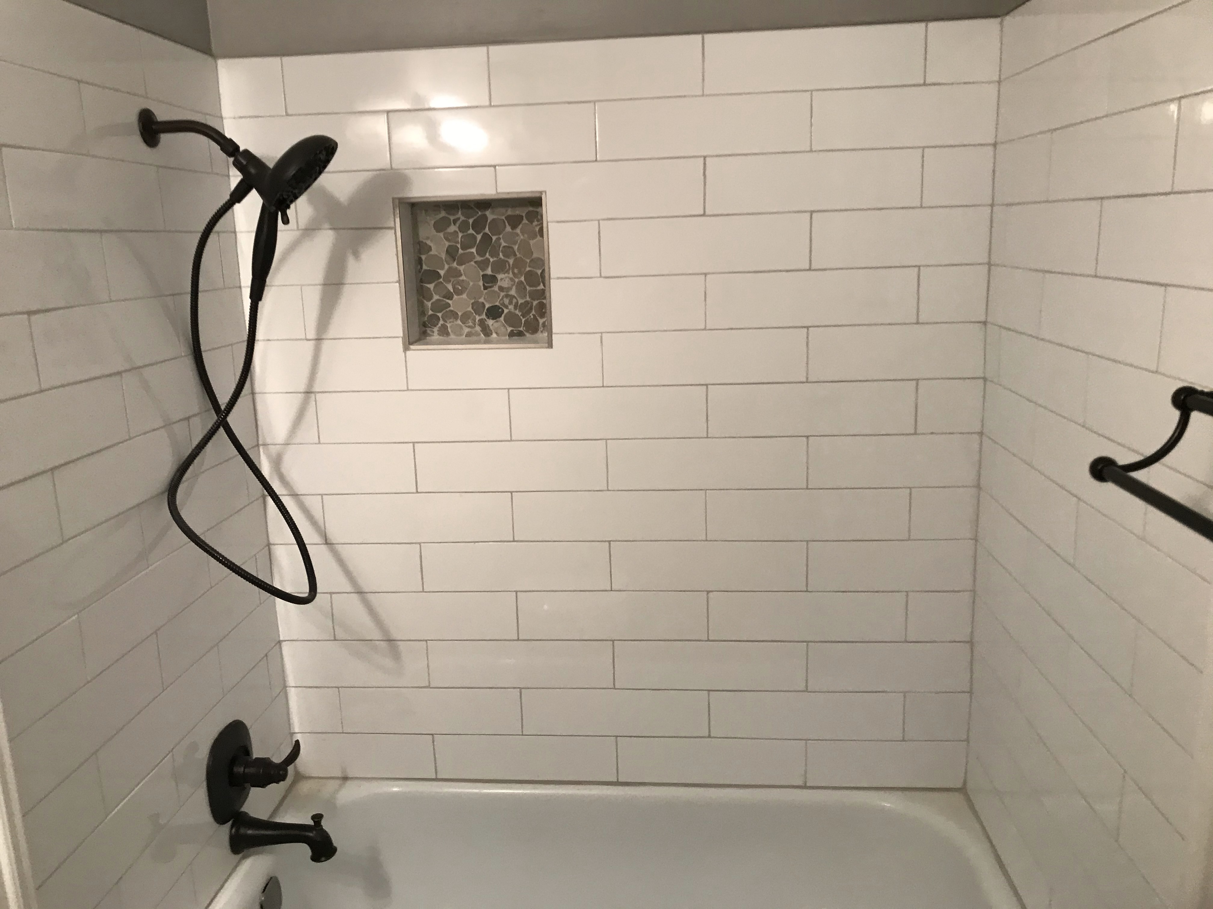 hall shower upgrade