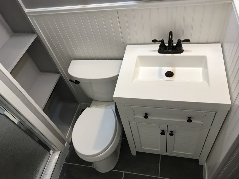 toilet vanity upgrade