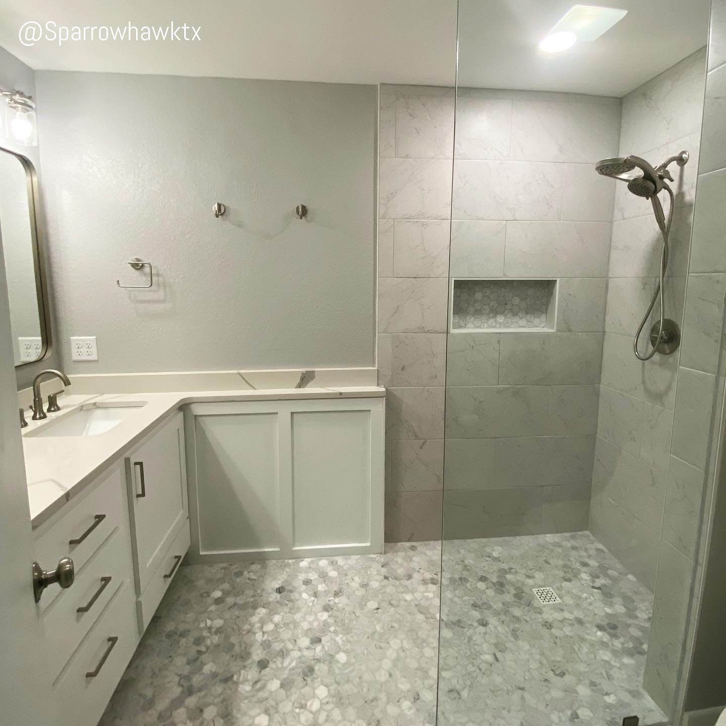 See how we took this bathroom