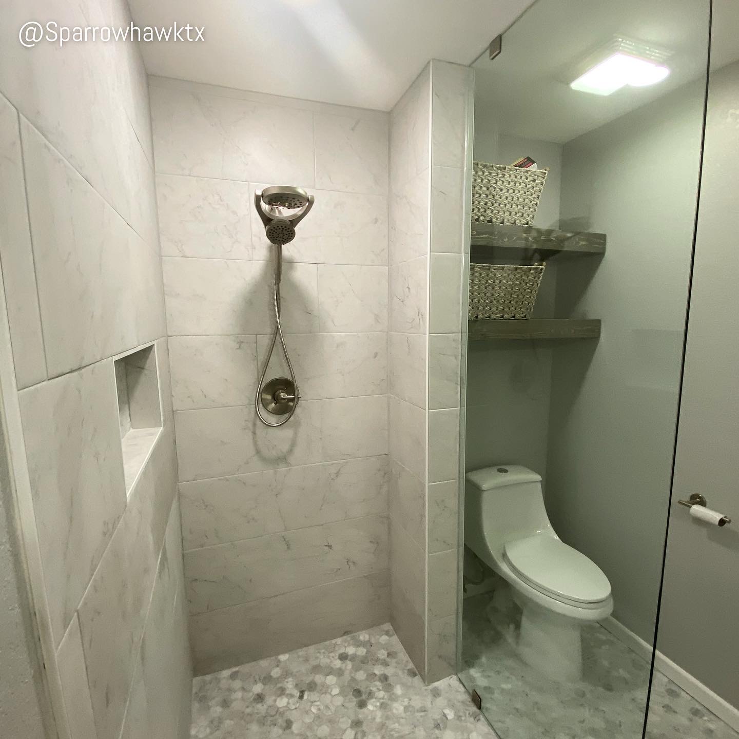 See how we took this bathroom